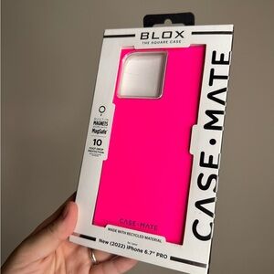 Case-Mate hot pink case for 2022 iPhone (6.7”) 14 Pro